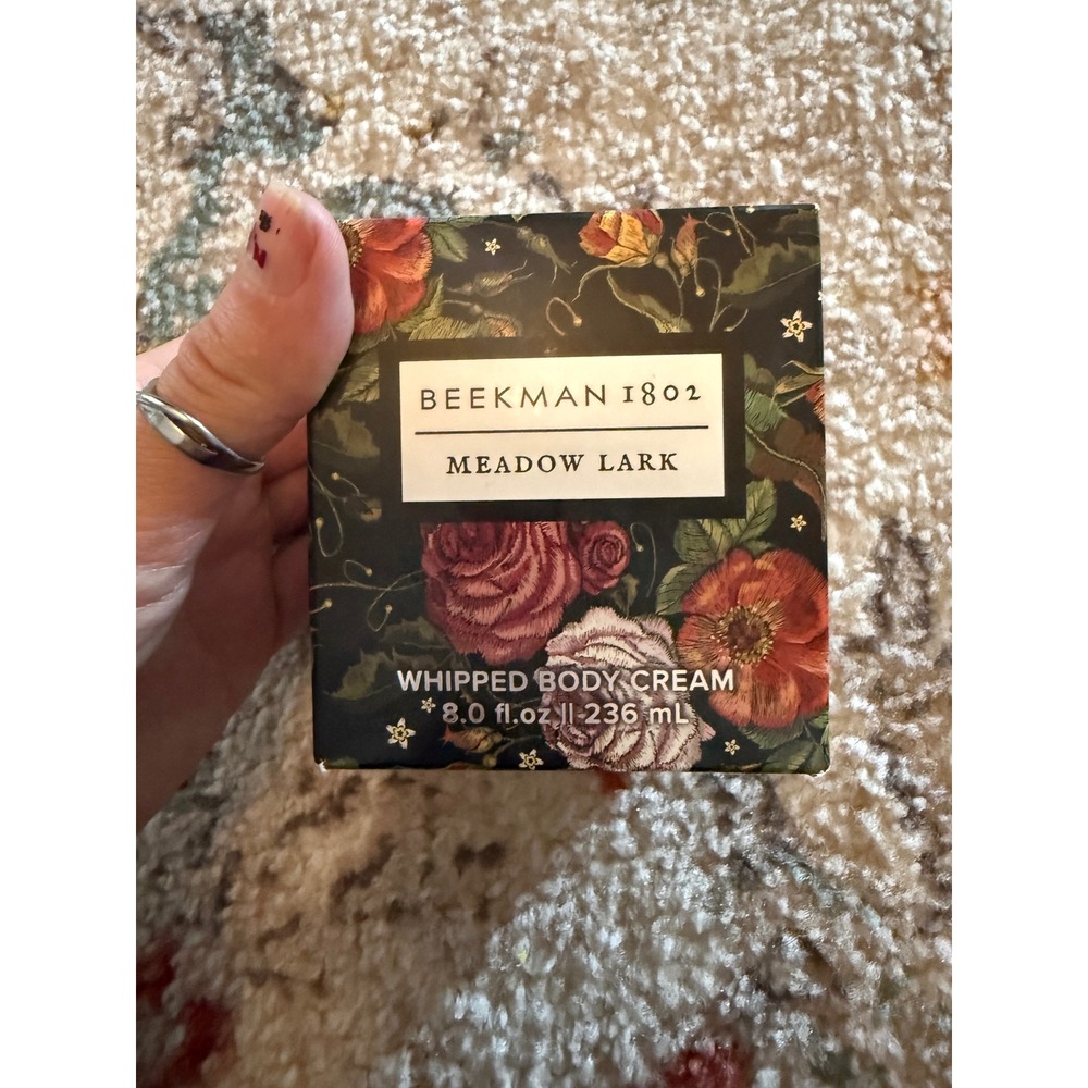 Beekman 1802 Meadow Lark Goat Milk Whipped Body Cream 8oz New Boxed
